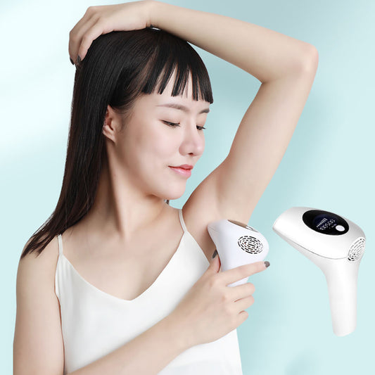 Laser Hair Removal Device  Achieve smooth, hair-free skin from the comfort of your home. This advanced laser hair removal device helps reduce unwanted hair, leaving your skin feeling soft, silky, and beautifully smooth with every treatment.