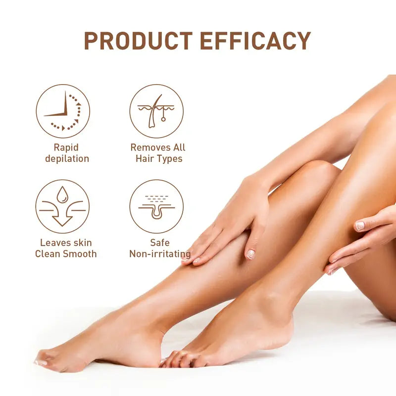 Enriched with 24K Gold and Collagen, this luxurious formula gently removes unwanted hair while helping to nourish and hydrate your skin. Designed for a smooth, effortless application, it leaves your skin feeling soft, refreshed, and beautifully cared for